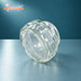 Screw-in oven lamp glass cover for Hotpoint, Creda and Cannon, angled view