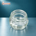 Screw-in oven lamp glass cover for Hotpoint, Creda and Cannon, threaded opening view