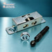 Rangemaster Leisure oven door latch kit A092046, enclosed side with striker pin and nut