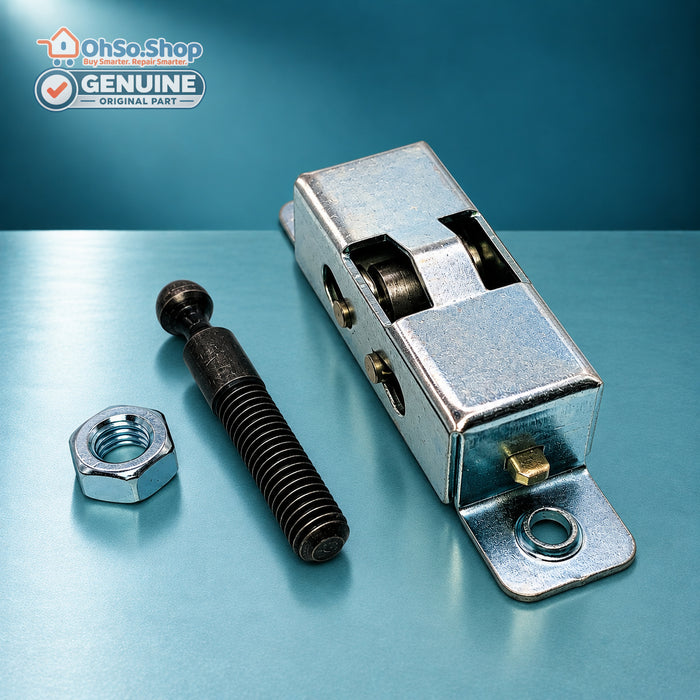 Rangemaster Leisure oven door latch kit A092046, top cover and separate striker pin