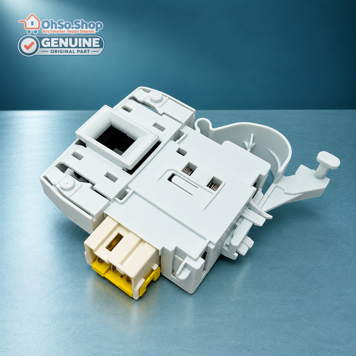 Top view of the Rold door interlock for Hotpoint and Indesit washing machines