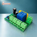 Shower pump PCB control board for Stuart Turner Monsoon and Showermate, angled component view