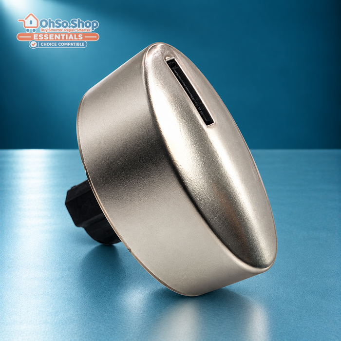 OhSo.Shop Essentials Compatible Neff Cooker Hob Control Knob 00416861 00189685