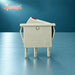 Storage heater neon rocker switch for Dimplex – side profile