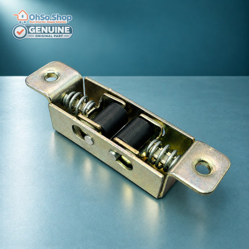 Stoves Belling New World oven door catch roller 082533800, angled spring mechanism