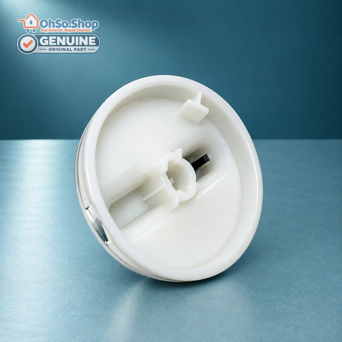Tefal Double Force food processor control knob MS-650507, underside spindle fitting