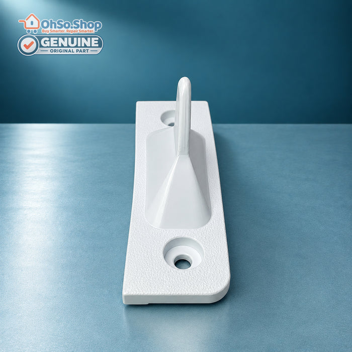 Tumble dryer door striker pin 42190493 for Sharp and Bush, end view