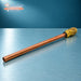Universal 6mm Schrader access valve for fridge freezer refrigeration - open copper tube end
