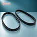 Pack of 2 vacuum brush bar belts for Hoover TurboPower 2 and 3, separate belts