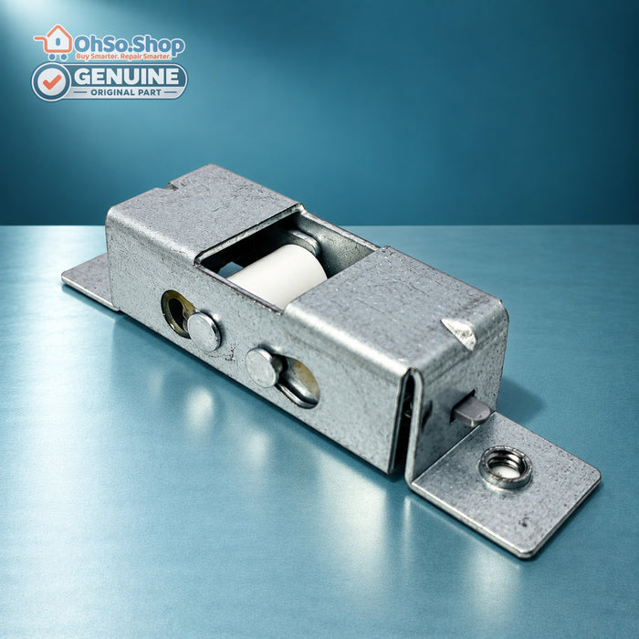 Vestel Bush Logik oven door roller catch 37007702, top casing and mounting holes