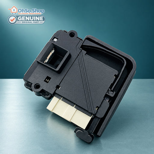 Genuine Samsung washing machine door interlock DC34-00026A, front view