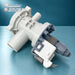 35W washing machine drain pump for Midea and Logik, motor and terminals view