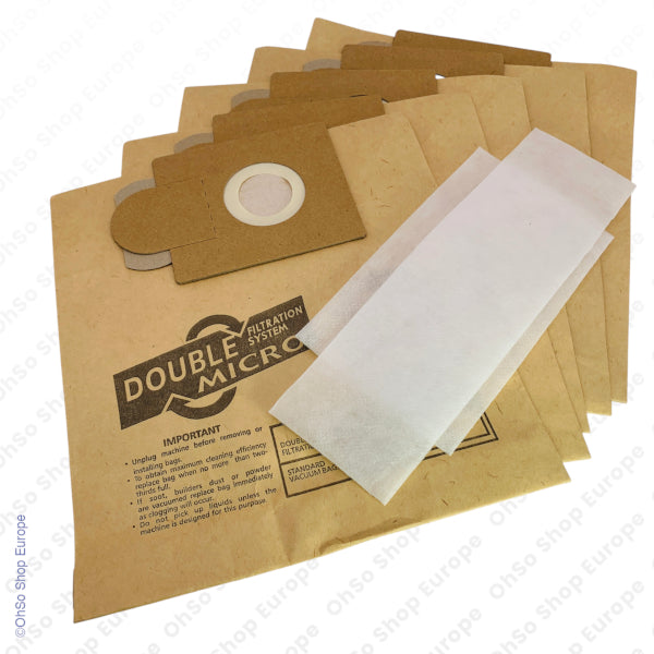 Morphy Richards Vacuum Cleaner Paper Bags Pack of 5 + 2 Filters