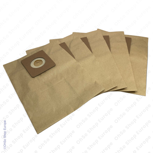 Nilfisk GM Series Compatible Vacuum Bags | Paxanpax Paper Bags (Pack of 5)