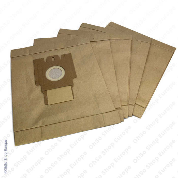 Electruepart Compatible Hoover H30 / H52 Vacuum Bags – Pack of 5 (Fits Arianne, Telios, Sensory, Purepower)