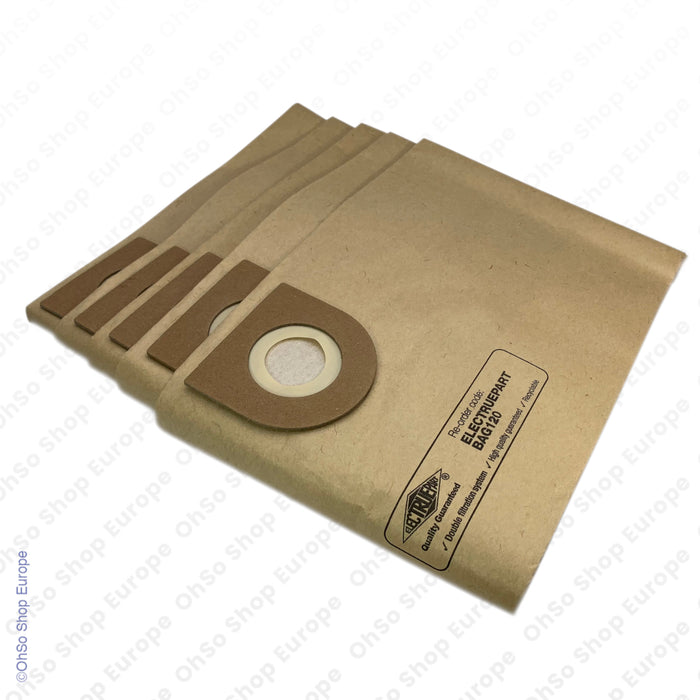 Electruepart Vax Canister Vacuum Cleaner Bags – Fits 100 to 9000 Series – Pack of 5