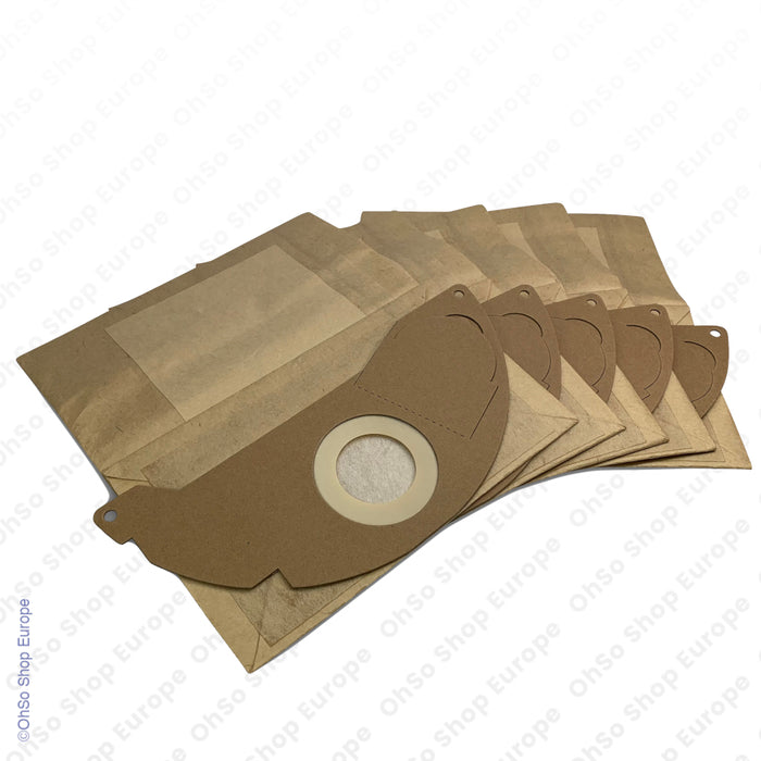 Karcher Compatible Vacuum Bags | Electruepart Paper Dust Bags (Pack of 5)
