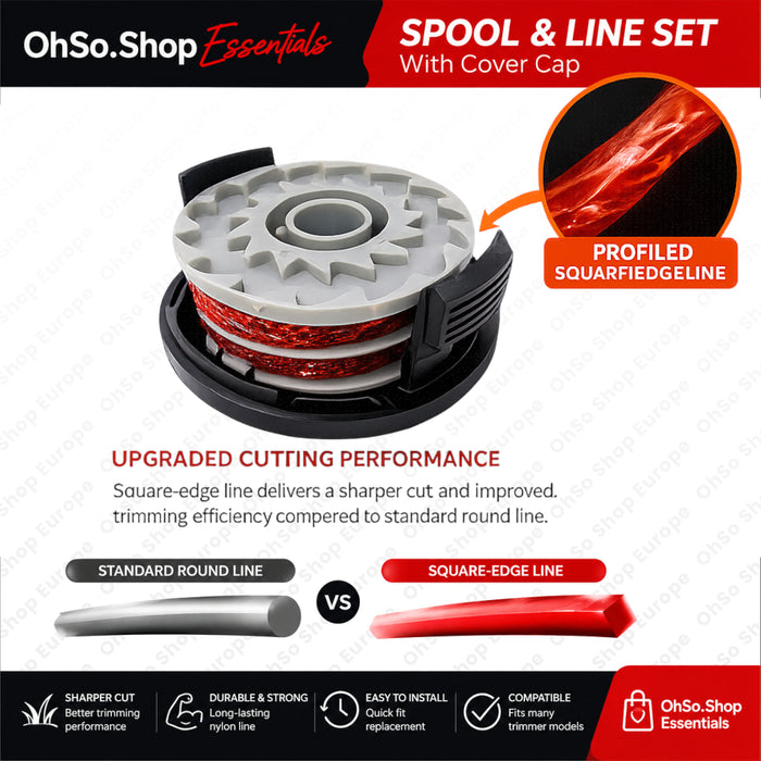 Compatible Grass Trimmer Spool & Line – Equivalent to Flymo FLY021 (Copy)