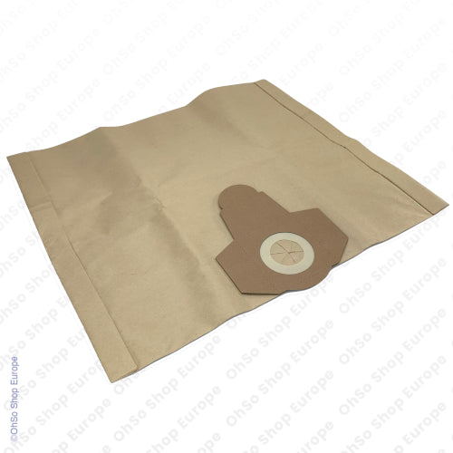 20L Vacuum Dust Bags Type 00 – Compatible for Clarke, Draper, Einhell, JCB | Paxanpax (Pack of 5)